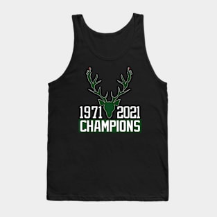 Milwaukee team Basketball Champions 2021 Tank Top